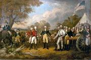 John Trumbull Surrender of General Burgoyne USA oil painting artist